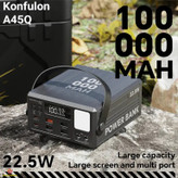 پاوربانک 100,000 میلی آمپر سوپر فست شارژ کانفلون مدل Konfulon A45Q