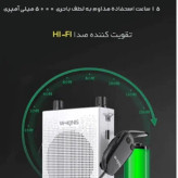 رکوردر صدا و اسپیکر بلوتوثی دبلیو کینگ مدل W-KING KS16