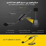 رکوردر صدا و اسپیکر بلوتوثی دبلیو کینگ W-KING KS10 Plus Voice Amplifier